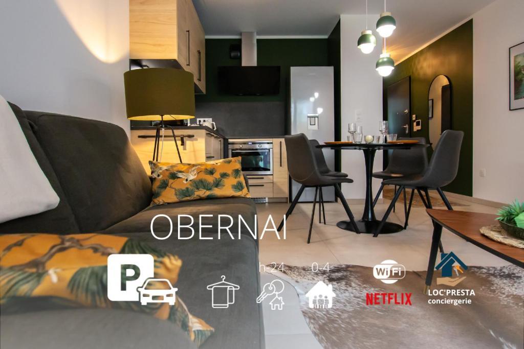 Le Jardin Paisible-Proche Centre Apartment โอแบร์เน ภายนอก รูปภาพ